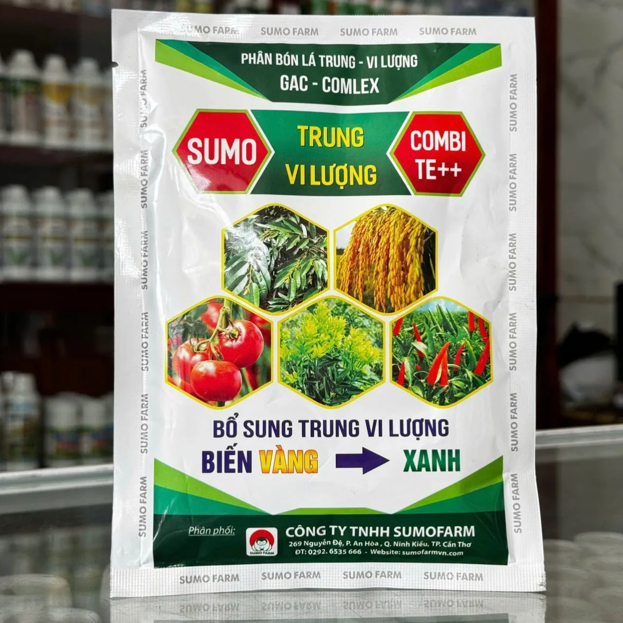 SUMO TRUNG LƯỢNG COMBI + TE++ của SUMO FARM gói 200g